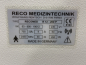 Preview: RECO Medizintechnik RECOMED 12-200P + Concave Emitter (used, tested)