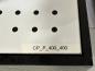 Preview: Kalibrierplatten Lochplatten Set für optische Messsysteme CP_P_400_400 / CP_P_400_402 (gebraucht)