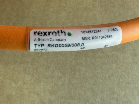 Preview: Bosch Rexroth RKG0058/008,0 Anschlusskabel R911342684 Industrial Ethernet Kabel neu
