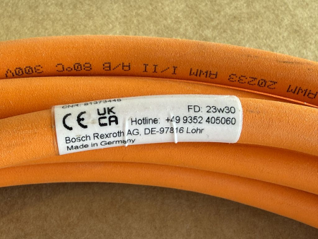 Preview: Bosch Rexroth RKG0058/008,0 Anschlusskabel R911342684 Industrial Ethernet Kabel neu