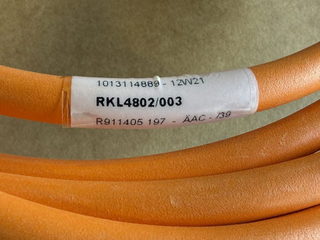 Preview: Bosch Rexroth RKL4802/003 Verbindungskabel R911405197 Industriekabel neu