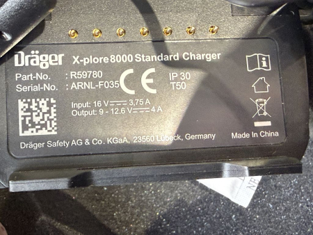 Dräger X-plore 8500 Gebläsefiltergerät Atemschutzsystem R59500 gebraucht