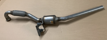 7E0254500DX Original VW exhaust pipe with catalyst transporter T5 NEW