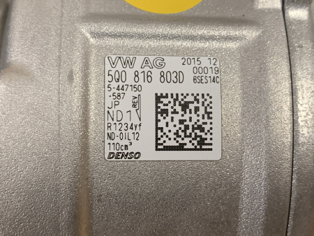 5Q0816803D Original VW Audi Klimakompressor NEU