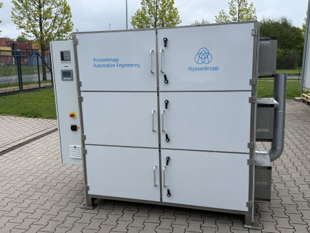 thyssenkrupp Formier- und Zyklisiereinrichtung Industrieanlage B090902 gebraucht