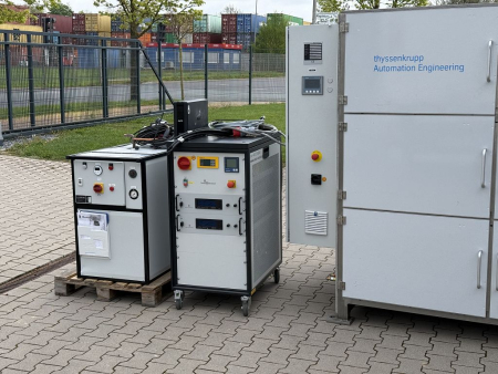 Preview: thyssenkrupp Formier- und Zyklisiereinrichtung Industrieanlage B090902 gebraucht