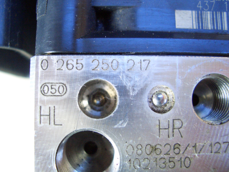 Preview: ABS DSC unit control unit 0-265-250-217 0265250217 34516774679 6774679 BMW
