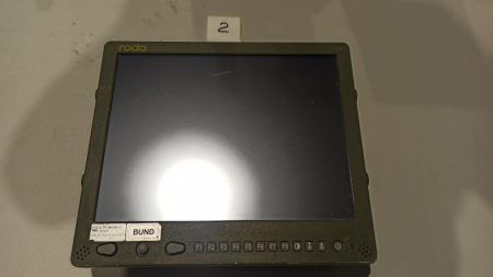 RODA DP860UX15 DP860-UX15 military multifunction display DP5100 controller defective. #2