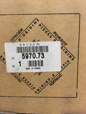 9629210680 Zündspule Peugeot Original 5970.73