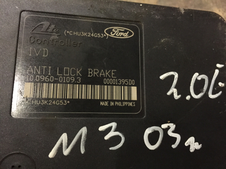 Preview: ABS Mazda 3 Focus unit 3M512C405AE 10.0960-0109.3 10.0206-0048.4