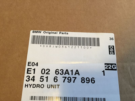 Preview: 34516797896 Original BMW E81 E82 E87 DSC hydraulic unit E90 E91 NEW SEALED.