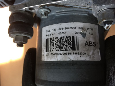 Preview: 518045960 0265800717 0265232112 ABS hydraulic module Citroen Jumper Fiat Ducato