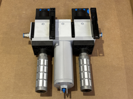 Festo Wartungseinheit 2x MS9-EM-G-S-VS 1x MS9-LF-G-C-U-M 564108 562952