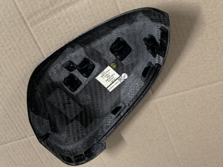Preview: 8W0857528G original Audi Carbon cover cap mirror right NEW