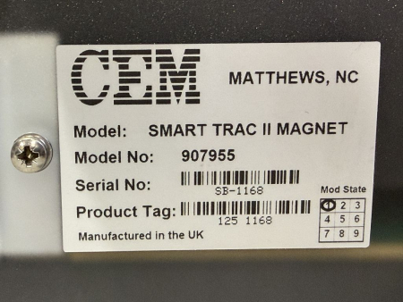 CEM Turbo Smart 5 Mikrowellen-Feuchte-Analysator mit SMART TRAC II MAGNET und SMART TRAC II ELECTRONICS gebraucht