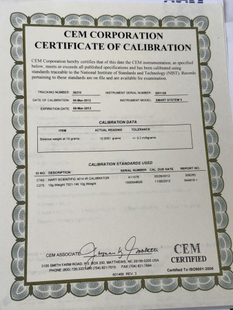 CEM Turbo Smart 5 Mikrowellen-Feuchte-Analysator mit SMART TRAC II MAGNET und SMART TRAC II ELECTRONICS gebraucht