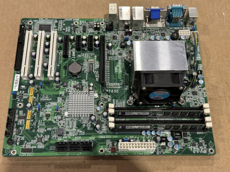 Preview: DFI PT630 PT-630 Industrie Motherboard 4gb RAM Rev.A