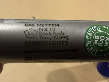 Preview: Bell & Howell Pressure Transducer Drucksensor BHL-4004-00-02 0–3 bar (gebraucht)