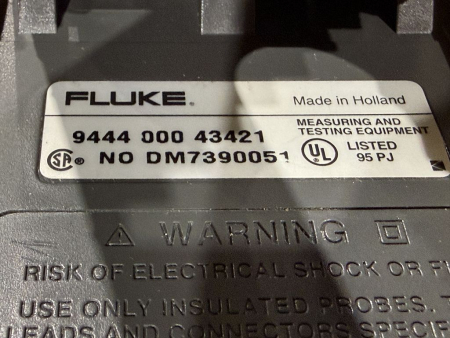 Preview: Fluke 43 Power Quality Analyzer Netzqualitätsanalysator 9444 000 43421 (gebraucht)