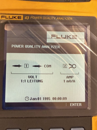 Fluke 43 Power Quality Analyzer Netzqualitätsanalysator 9444 000 43421 (gebraucht)