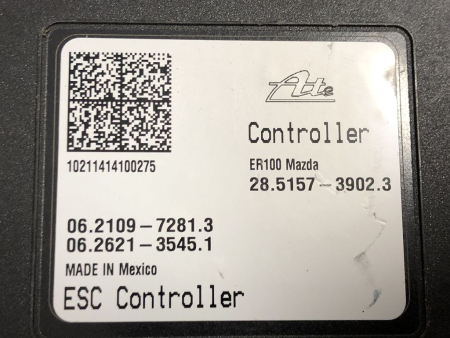 Preview: DA6C-43-7A0 06.2102-3411.4 06.2109-7281.3 ABS-ESC Module Mazda