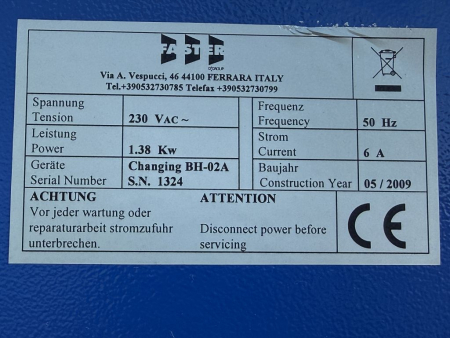 Tecniplast Interactive SafeChange Station Sicherheitswerkbank Changing BH-02A (gebraucht)