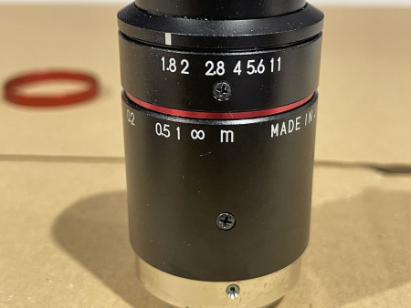 Preview: KOWA 12mm / F1.8 · 2/3" · 10MP C-Mount Lens – Industrial Camera (used)