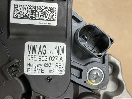 Preview: 05E903027A original VAG alternator generator 140A Polo Tiguan T-Roc NEW
