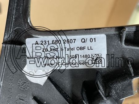 original Mercedes AMG SL-Klasse R231 Styling Zierelemente Carbon Neuwertig