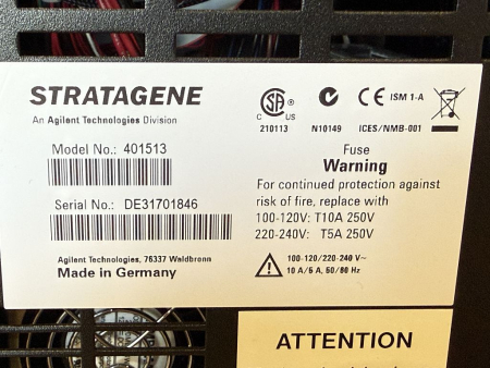 Agilent Technologies Stratagene Mx3005P PCR-System Thermocycler (gebraucht)