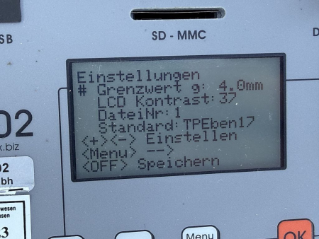 Anix AX 02 Planograph Messsystem auf Makoben PLA1100 Anhänger gebraucht