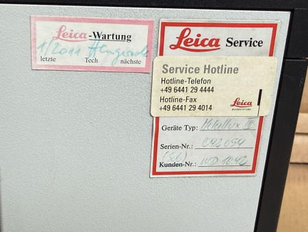 Preview: Leitz Wetzlar Metallux-3 Metallmikroskop NPL Fluotar 100x 50x 20x 10x 5x + EA-PS 2016-100 gebraucht