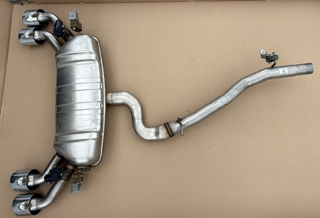 Preview: Original VW Zwischenrohr mit Nachschalldämpfer 5H6253181BF 5WA253611E – 2.0 FSI – neu