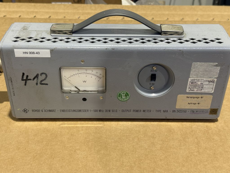 Rohde & Schwarz Endleistungsmesser NRA HF Messgerät 1–500 MHz gebraucht