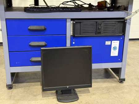 Preview: VK-Technik CNC Portalfräsmaschine 6040 Fräsanlage mit Sicherheitsumhausung gebraucht