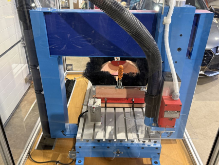 VK-Technik CNC Portalfräsmaschine 6040 Fräsanlage mit Sicherheitsumhausung gebraucht
