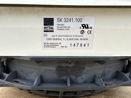Preview: SK 3241.100 SK3241100 Rittal Schaltschrank Filterlüfter