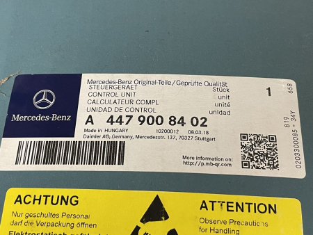 Preview: A4479008402 0203300085 original Mercedes Radarsensor Abstandsregeltempomat ACC W447 NEU