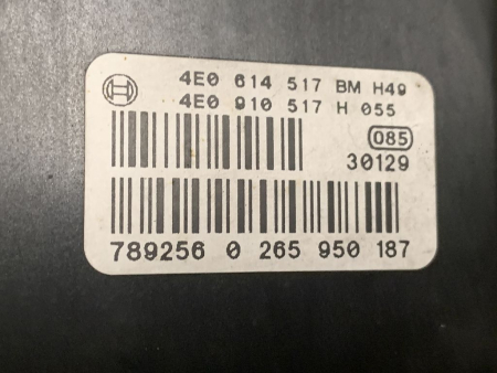 4E0614517BM 4E0910517H ABS / ESP unit control unit Audi A8
