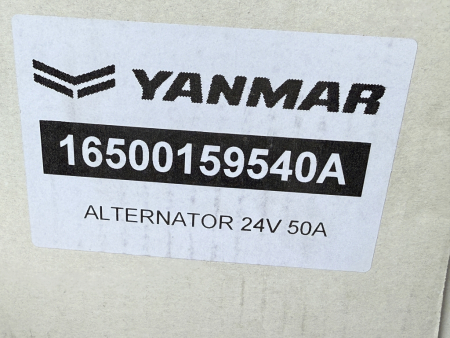 Yanmar Lichtmaschine 16500159540A 165001-59540-A 24V 50A (Neu)