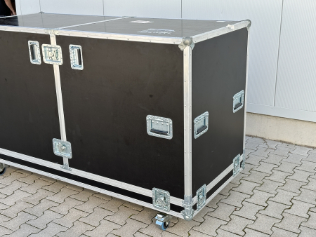 Preview: Flight case 190x83x105cm 200x87x122cm on wheels