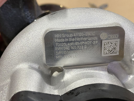 04E145722G original VAG turbocharger NEW