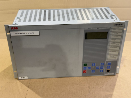 ABB REG670 Generator Protection IED Schutzgerät 1MRK004826-BA (gebraucht)