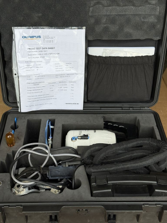 Preview: Olympus RollerFORM scanner phased array sensor RollerFORM-5L64-5M XAIM-10411 used