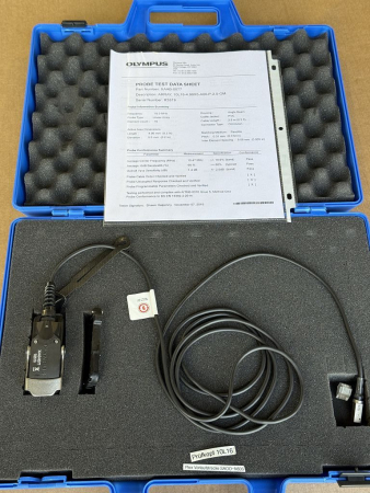 Olympus Phased Array Probe Ultrasonic Sensor XAAB-0077 10L16 XAAB-0077 used