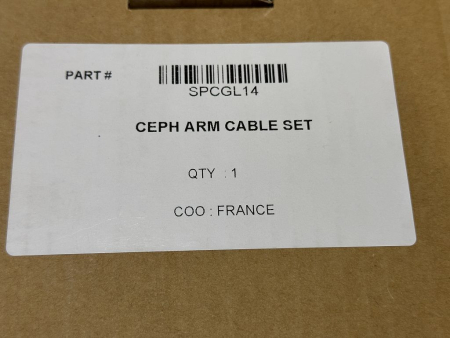 Preview: SPCGL14 Cephalostat arm cable kit für Carestream