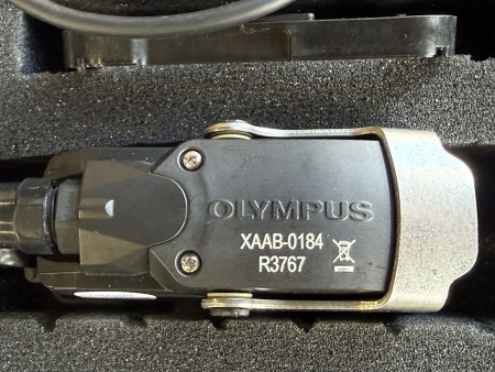 Preview: Olympus Phased Array Prüfkopf XAAB-0184 5L16 mit Vorlaufstrecke SA10-IHC gebraucht