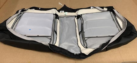 Preview: 3G8885405F KWW original VW Arteon seat cover rear Alcantara black NEW