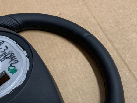 A0004607103 9E38 original Mercedes E-Class 213 steering wheel leather black