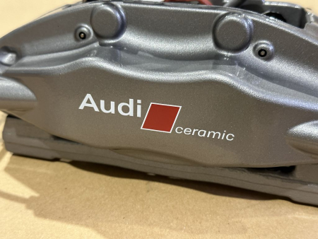 Preview: 4S0615405AA original Audi R8 brake caliper brake pad rear left gray NEW
